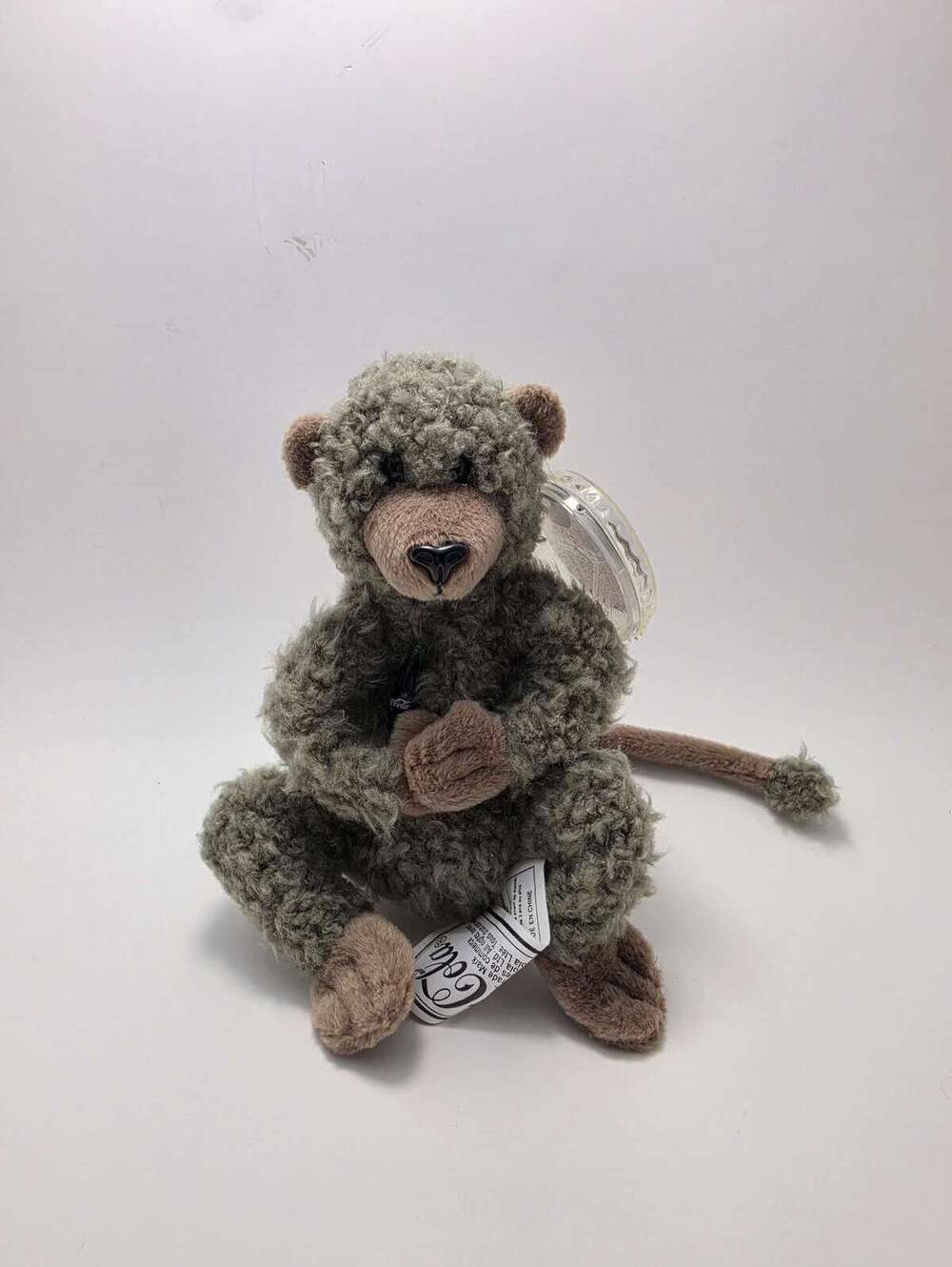 1999 Coca-Cola Pakistan Croon the Baboon Mini Bean Bag-Beanie Coke (7 inch)